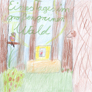 Eines Tages im großen grünen Wald